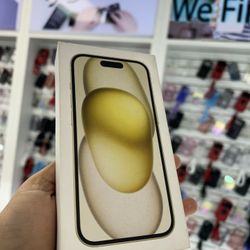 Iphone 15 Yellow New For Att&t Or Cricket 