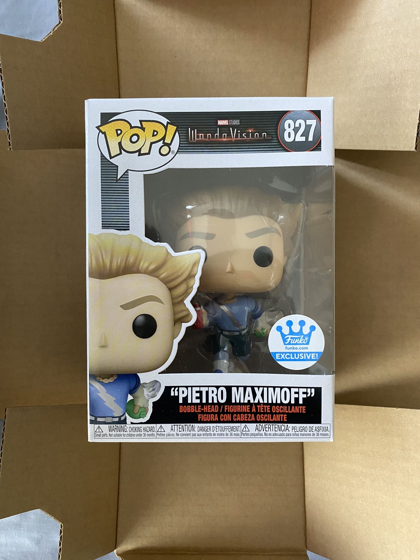 Funko POP! Wandavision PIETRO MAXIMOFF #827 Funko Shop Exclusive