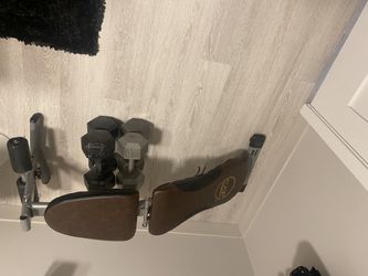 Weight Bench and Dumbbell Set