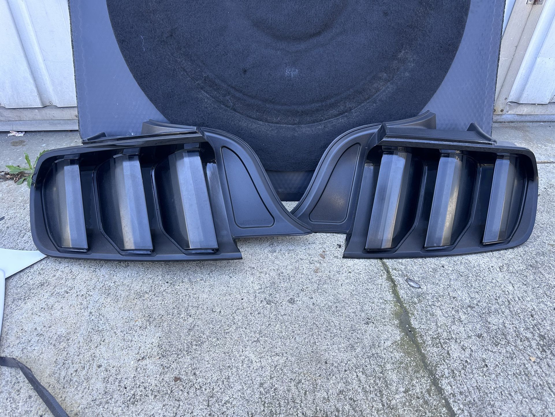 2015-2023 Mustang S550 Smoked Euro Taillights