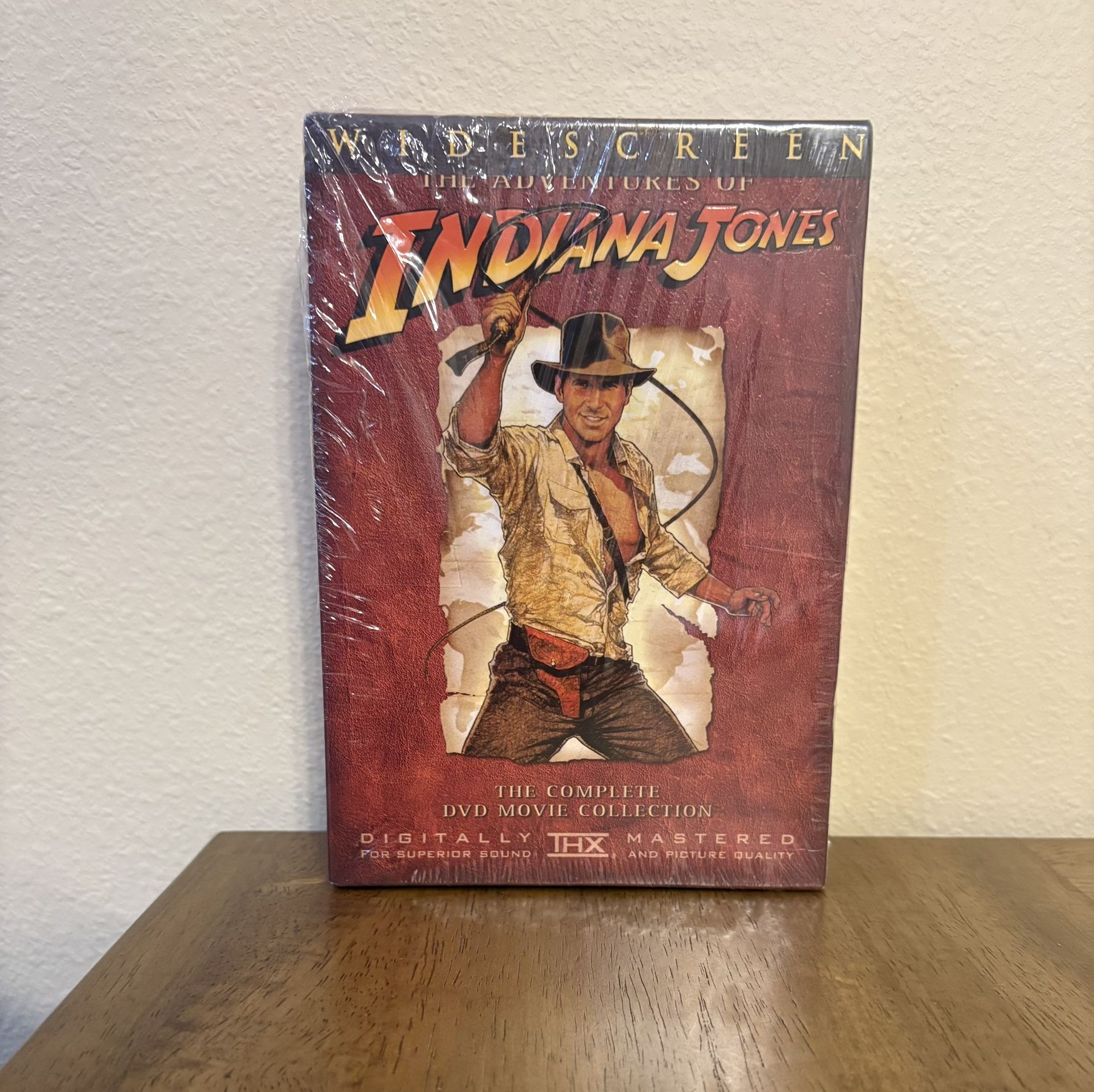 Indiana Jones Adventures 4 DVD Set (Lost Ark/The Temple of Doom/Last Crusaders/Bonus) Paramount Pictures