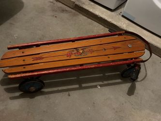 Vintage Flexy Racer Sled