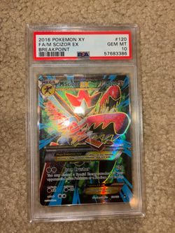 M scizor XY Breakpoint #120 psa 10