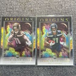 Jaxon Smith Njigba Origins Rookie Cards