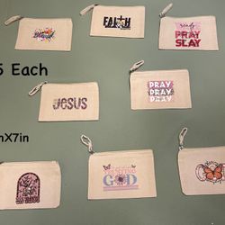 Canvas Bags , Tote Bags, Makeup Bags, And Wallets