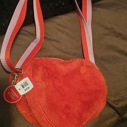 Bath And Body Works Valentines Heart Purse