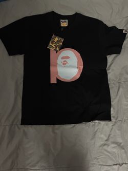 BAPE A Bathing Ape Black Graphic T-Shirt