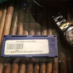 Round Positive Rake Carbide Bit 10 Pck Cb69 