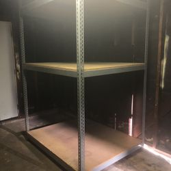 large 4x 5 feet metal  storage rack 