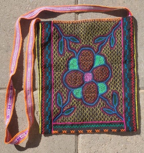 Ayahuasca Inspired Hand Bag From Peru