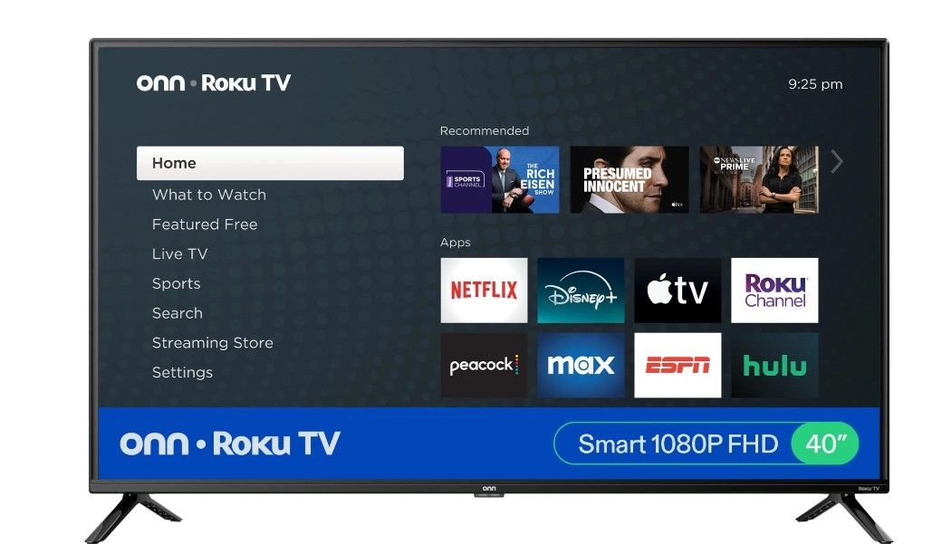 40" Onn FHD 1080P LED Roku Tv