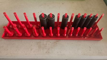 Socket set and holders...