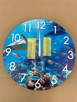 Sea Turtle Ocean Wall Clock