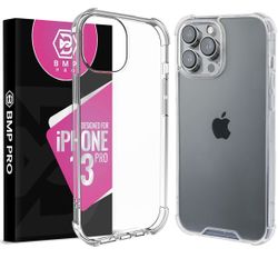 BMPPRO iPhone 13 Pro Case Clear with Anti-Yellowing Technology, iPhone 13 Pro Case for Women and Men Shockproof Protective- Crystal Clear