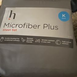 home expressions microfiber plus sheet set king
