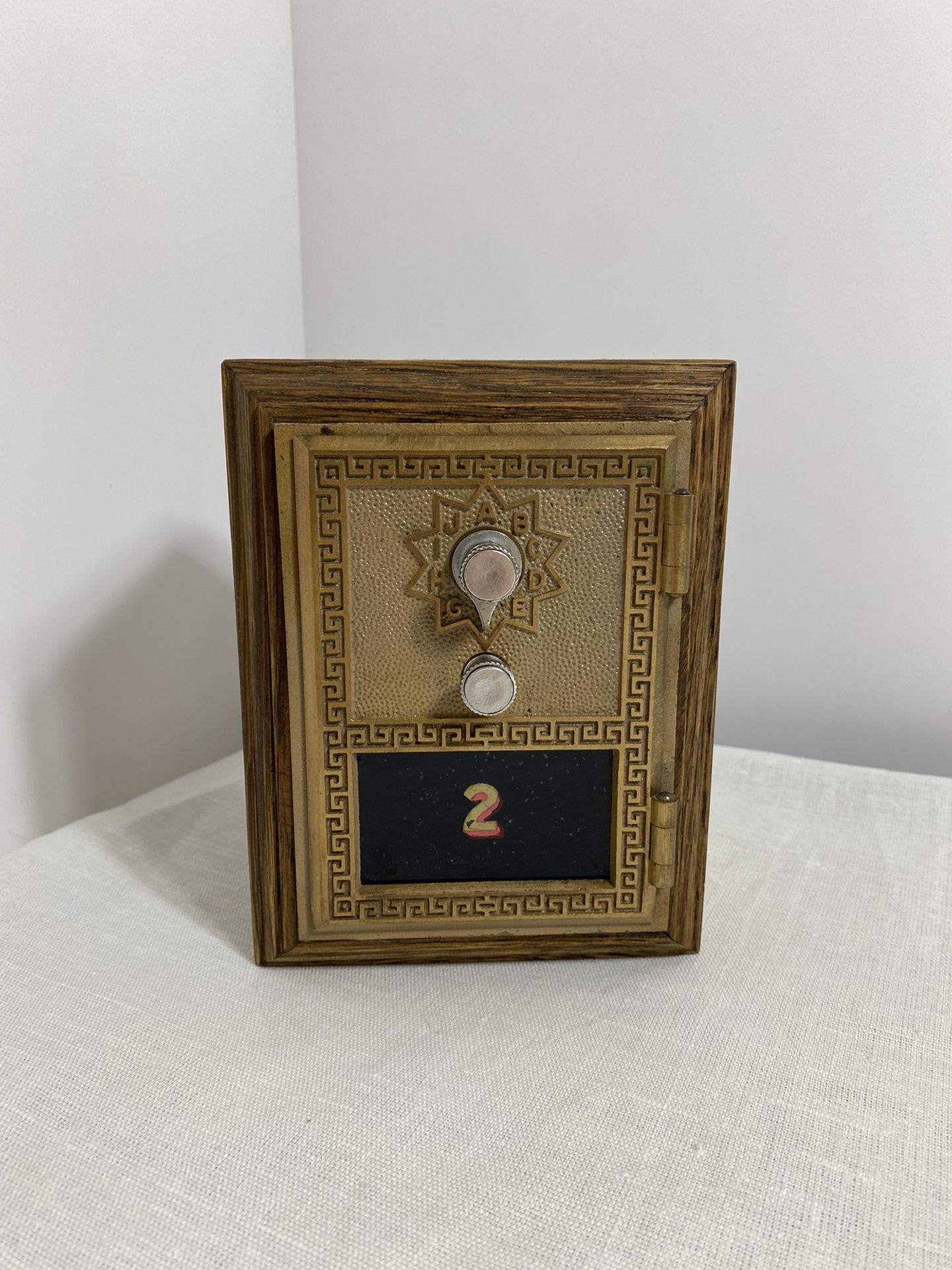 Vintage Post Office Box (1965) Mail Box Piggy Bank