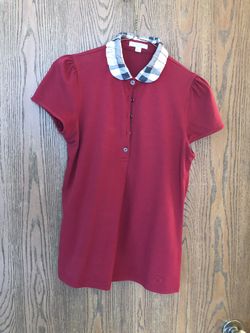Burberry woman polo shirt