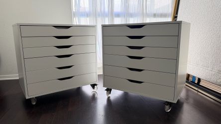 Ikea drawer units on Rubber casters