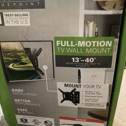 Full - Motion TV Wall Mount 13” - 40” Hold Up To 50 LBS