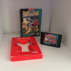 Sega Genesis Street Fighter II Special Champion Edition