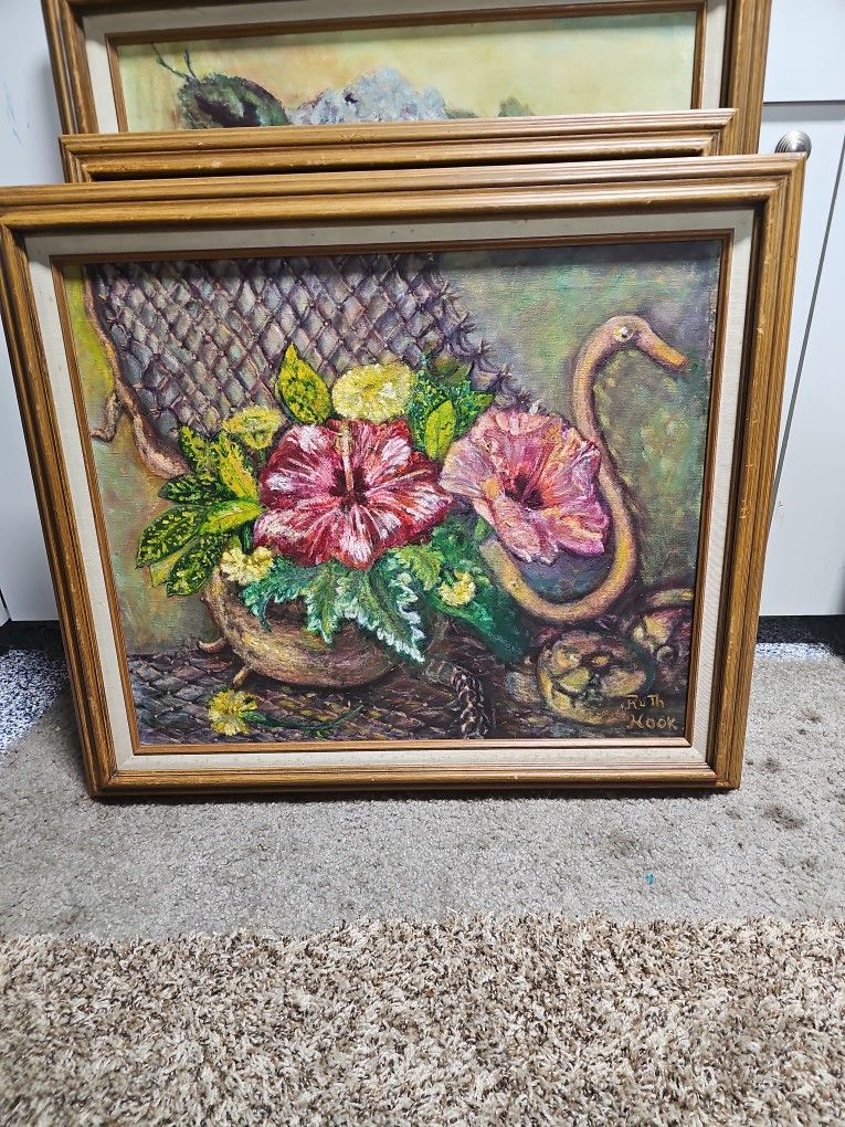 Oil Painting Ruth Hook