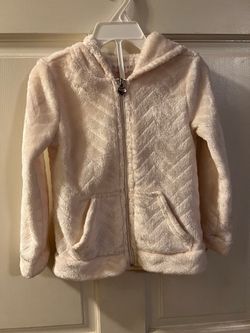 Cream color hoodie sweater girl size 3T