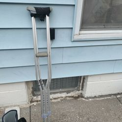 Crutches And Boot