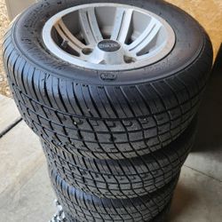 Club Car OEM Alloy Golf Cart Wheels And Tires 