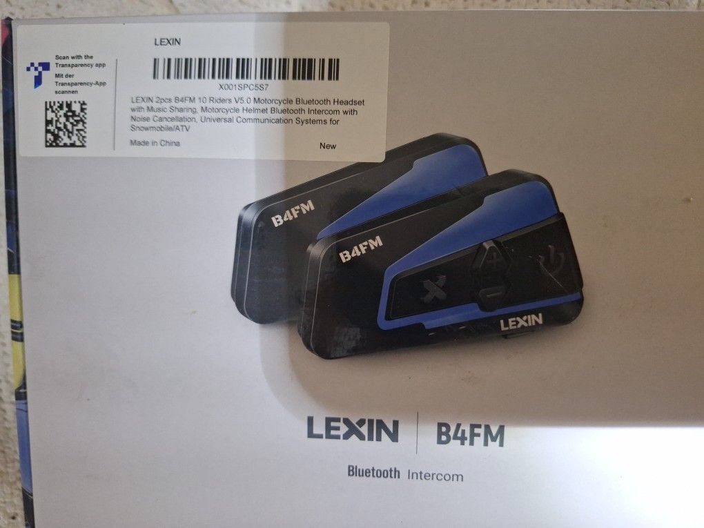 LEXIN B4FM BLUETOOTH INTERCOM