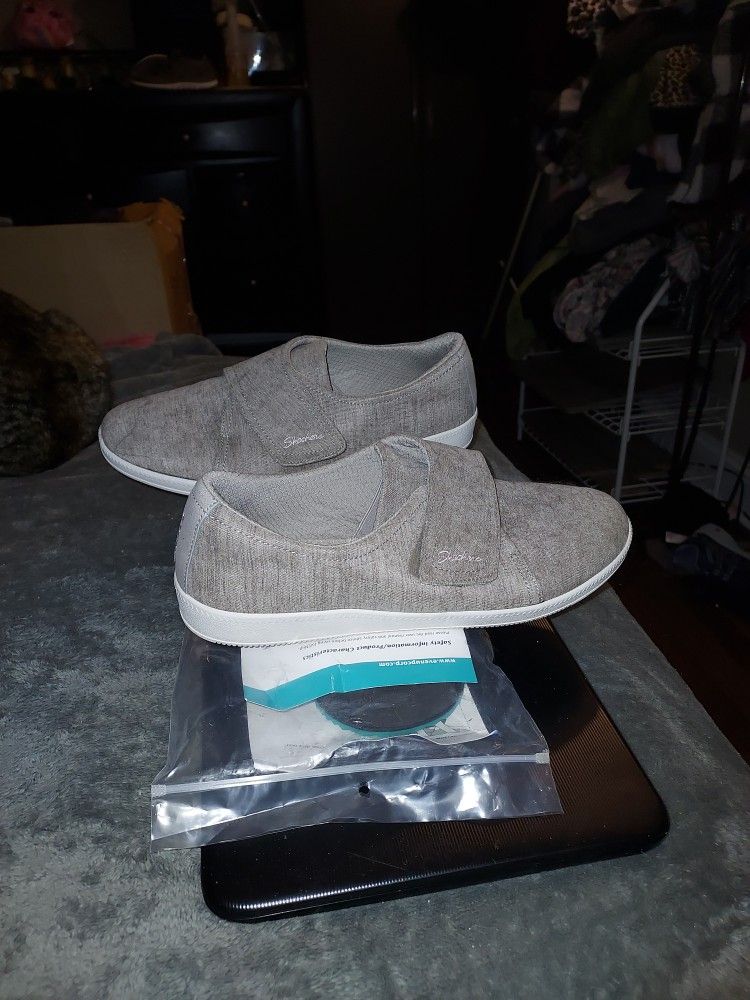 Skechers Memory Foam Walking Shoes - $25