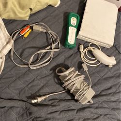 Wii Console And 1 Controller And Game