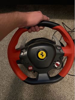 xbox ferrari gaming steering wheel