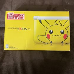 Nintendo 3ds Xl Pokemon  Pikachu 