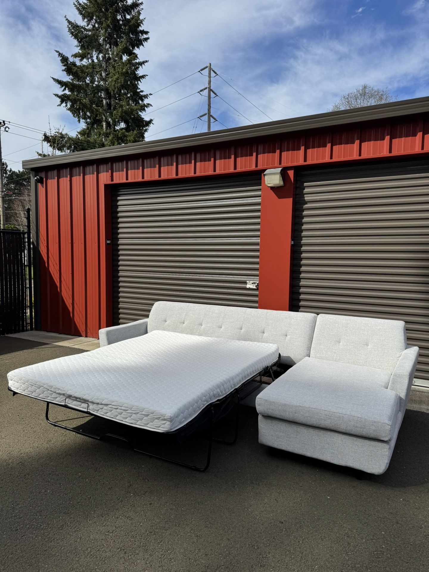 Joybird Sleeper Sectional Sofa Couch