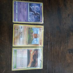 Mewtwo Digglet And Scorched Earth Trainer Pokemon Cards 