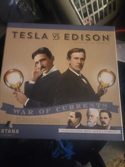 Tesla And Edison War Of The Currents Board Game