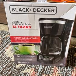 Black Decker 12 Cup Coffeemaker Digital Controls