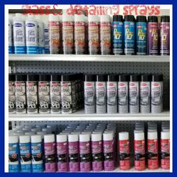 Glass & detailing sprays!