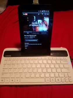 Samsung tablet plus keyboard