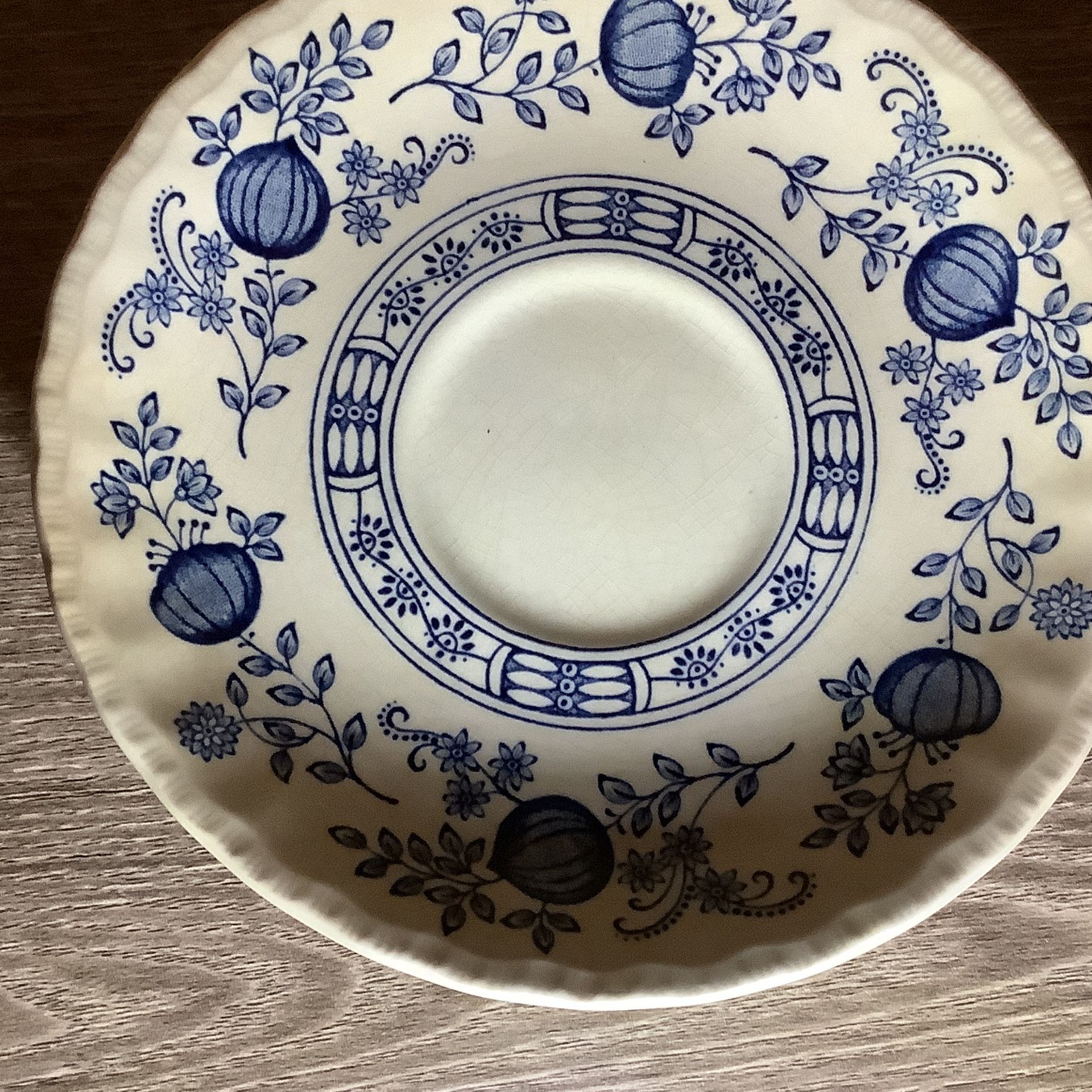 Vintage Enoch Wedgwood Blue Heritage Pattern plate