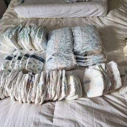 LOT OF DIAPERS 