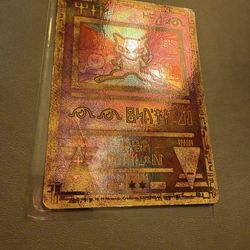 Pokémon TCG Ancient Mew Promo see pics
