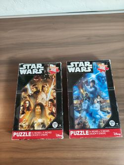 Star Wars 300-Piece Jigsaw Puzzles – Set of 2