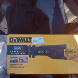 DeWalt Reciprocator Saw With FlexvoltTechnology