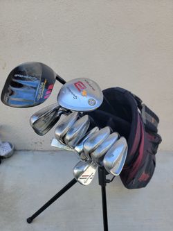 Taylormade RAC Golf Club Set Right Handed.  Golf Bag included