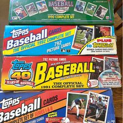 Early 90s Mlb Cards 