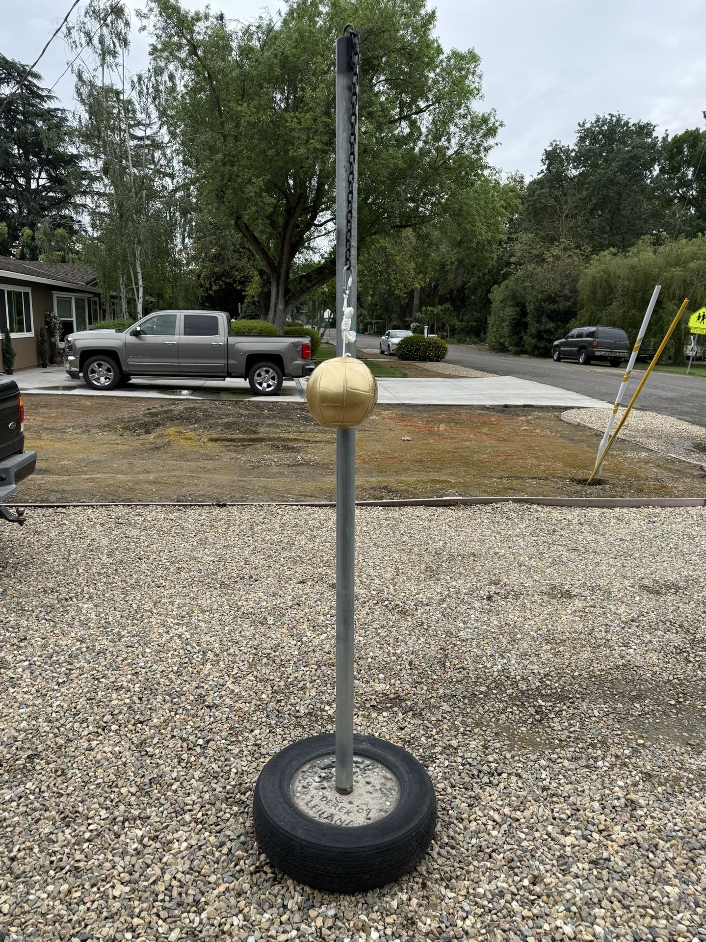 Tether Ball and Pole