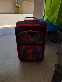 Spider man suitcase