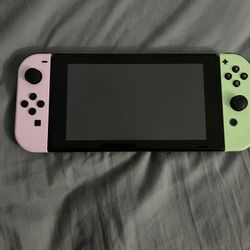 Nintendo Switch Animal Crossing Addition (different joysticks), Games As Well