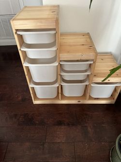 Storage Combination, Stained Pine